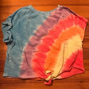 Crop Tye Dye Tee